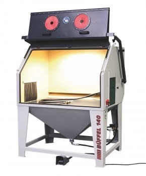 Büffel 140 | High-performance injector sandblasting cabin